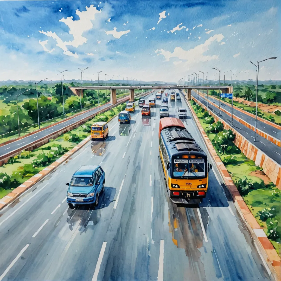 ransportation options, seamless connectivity, Satellite Town Ring Road, National Highway 207, Bengaluru-Chennai Expressway, Devanagundi Railway Station.