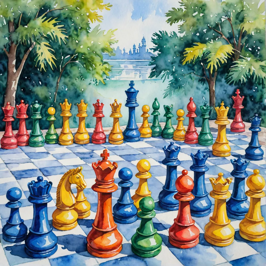 Checkmate in the Great Outdoors: Alita Innovative Giant Chess Set