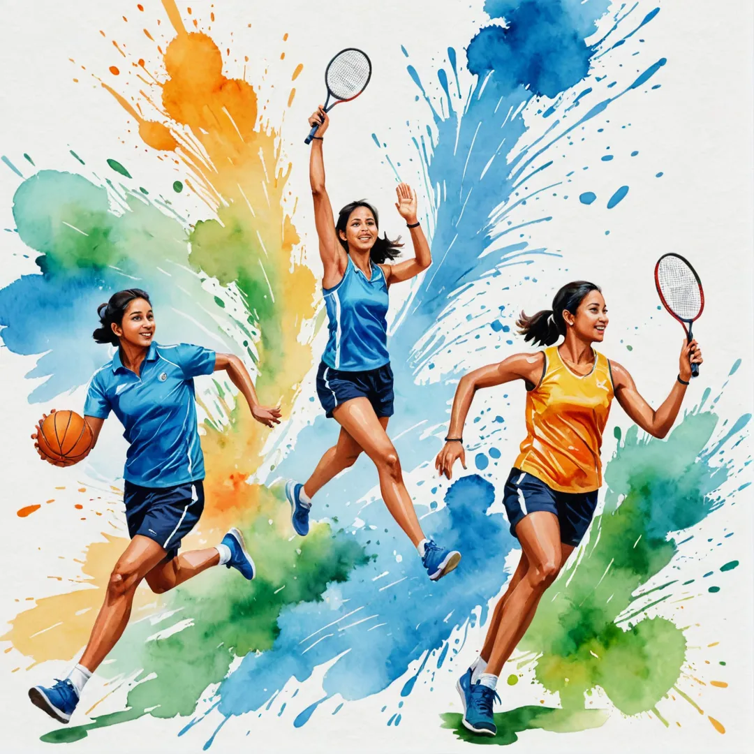 ibrant, colorful, diverse, active, engaged, community, sports, badminton, basketball, cricket, running, track, multipurpose ground, inclusive, socializing, relaxation, recreation, healthy living, fitness, outdoor activities, lifestyle, people, group, friendship, camaraderie