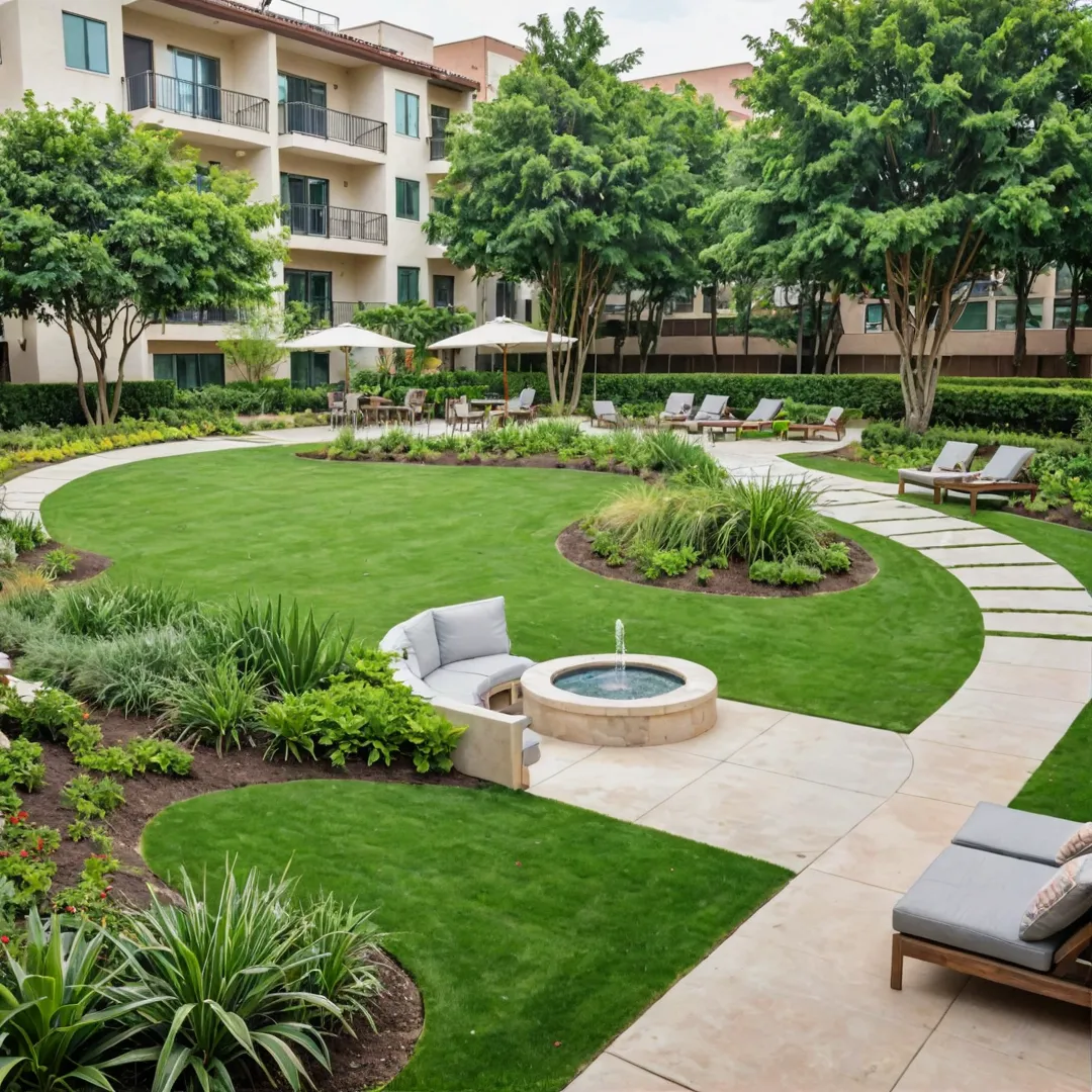 Lush Lounging: The Role of Lazing Grass Mounds in Modern Developments