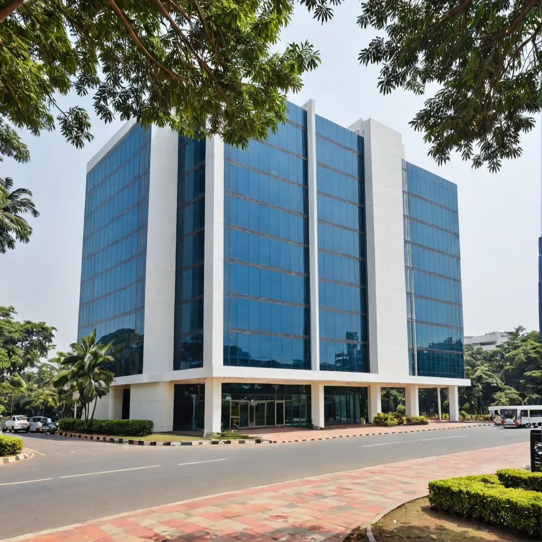 odern office building, HM Tech Park, Bangalore, India, IT industry, software park, commercial spaces, well-planned layout, workspaces, meeting rooms, amenities, seamless experience, video door security, fire-fighting equipment, Wi-Fi, escalators, lifts, ample parking space, prime location, good public transportation connectivity, Kempegowda International Airport, Whitefield Railway Station, ITPL Metro station, 5 Star Hotel K.Mallasandra, HDFC Bank, State Bank of India, HM Tech Park, NEC Technologies, ICICI Bank ATM, Prestige Forum Mall, Inorbit Mall.