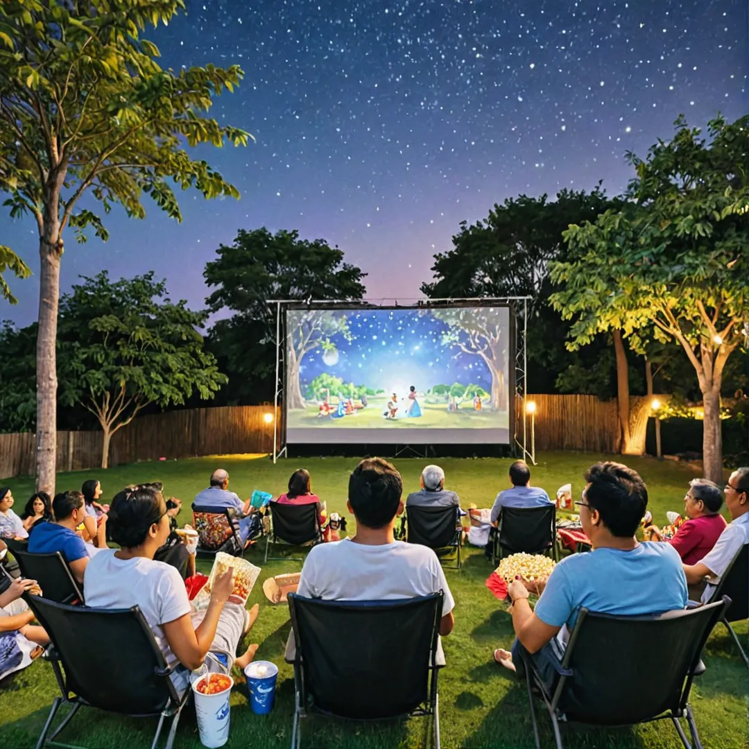 Cinema Under the Stars: The Magic of Open Air Theatres in Gated Communities