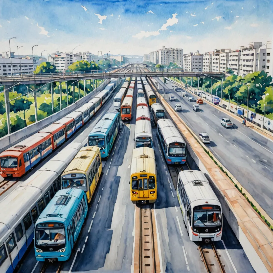 ommuting, Bangalore, Tech Parks, Alita, infrastructure development, Satellite Town Ring Road, Bagalore Chennai Expressway, public transportation, Devanagundi Railway Station, metro station, connectivity, affordability, sustainability, accessibility.