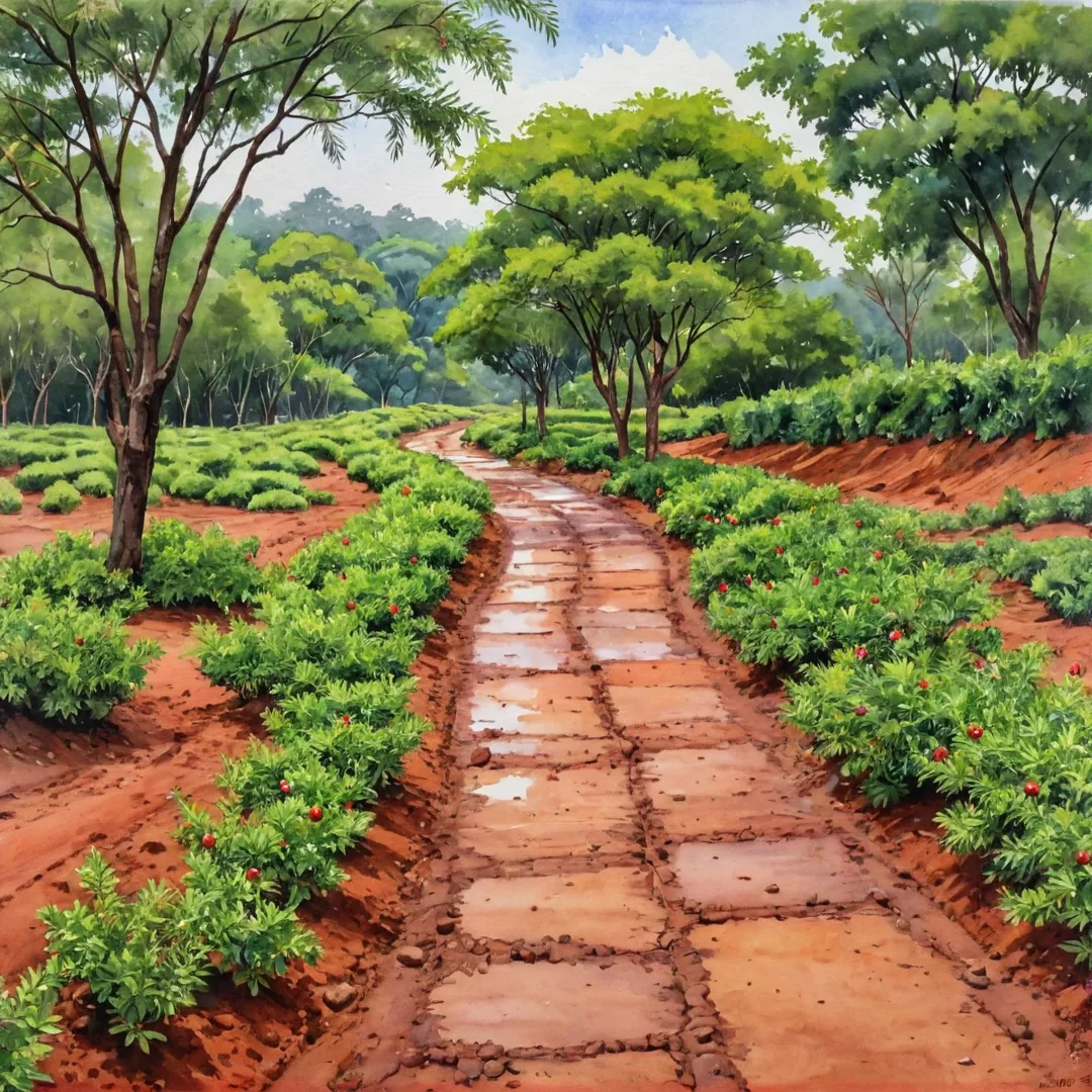 Alita's Environmental Promise: Flourishing on Fertile Red Soil